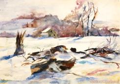 Chadd's Ford Landscape by Andrew Wyeth