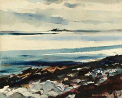 Morning, Little Caldwell Island by Andrew Wyeth