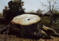 The Big Oak by Andrew Wyeth